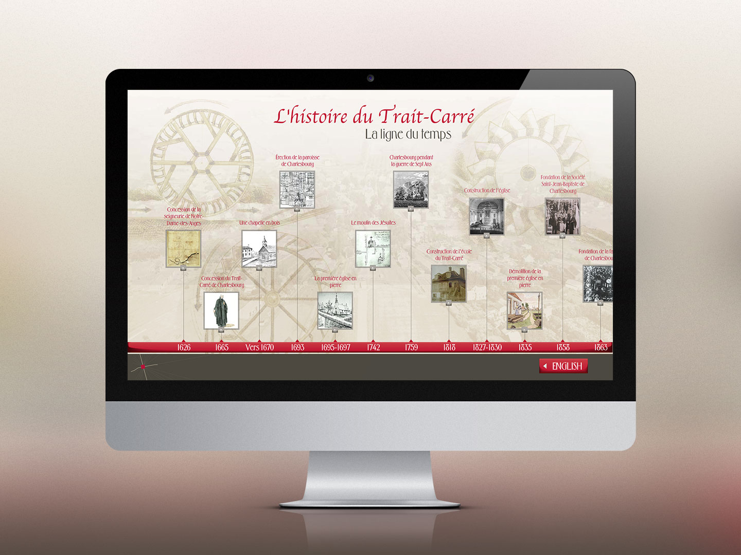 Vivre au Trait-Carr&eacute; au temps des moulins