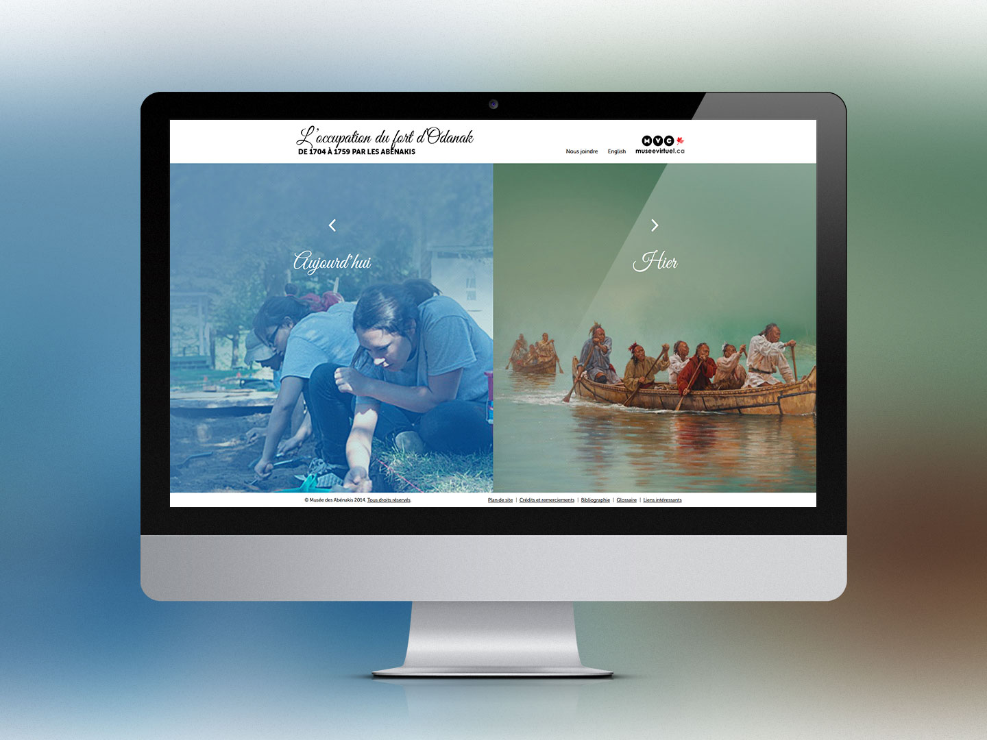 L'occupation du fort d'Odanak