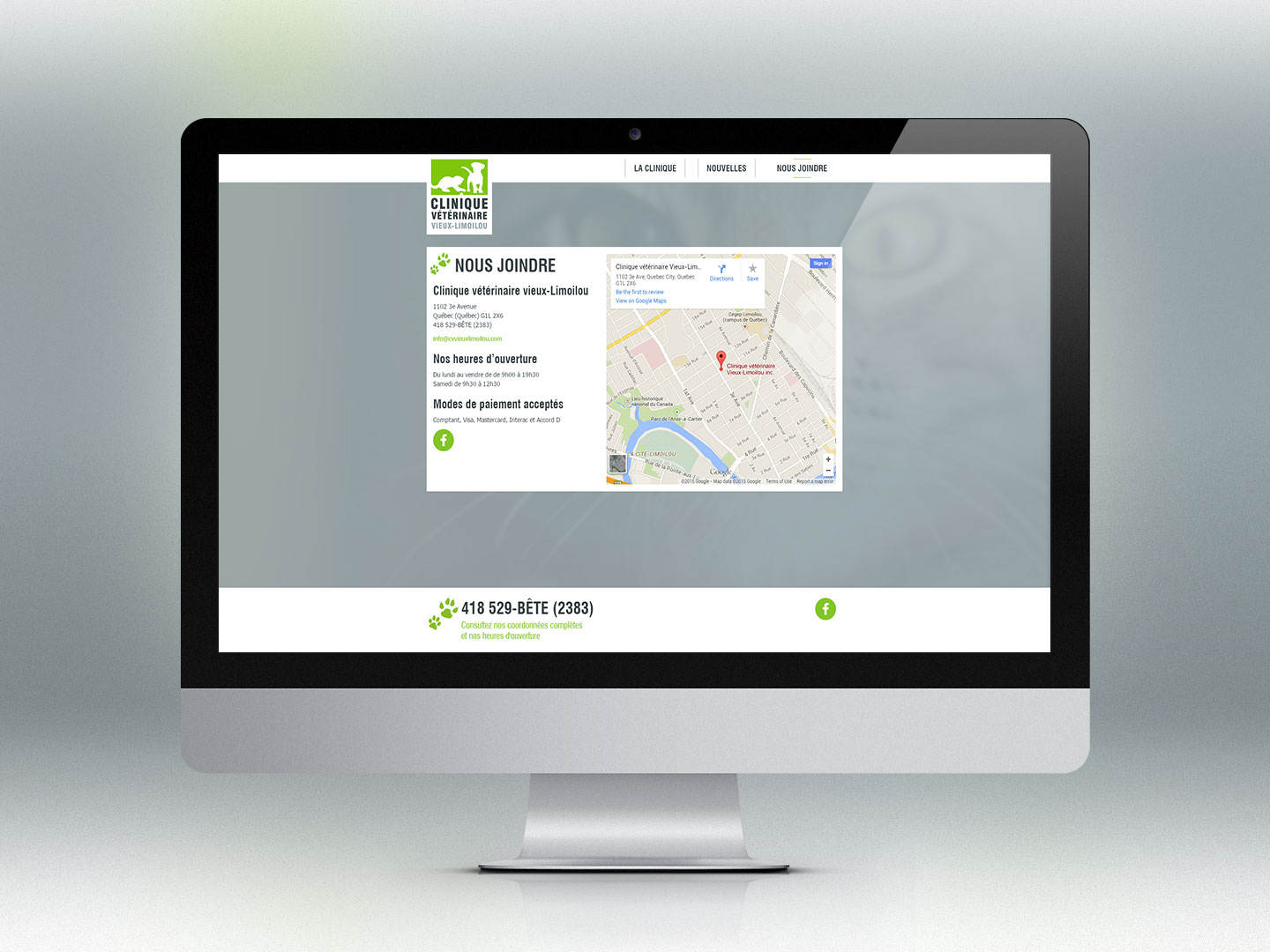 Clinique vétérinaire Vieux-Limoilou