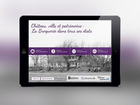Ch&acirc;teau, villa et patrimoine : La Broquerie dans tous ses &eacute;tats