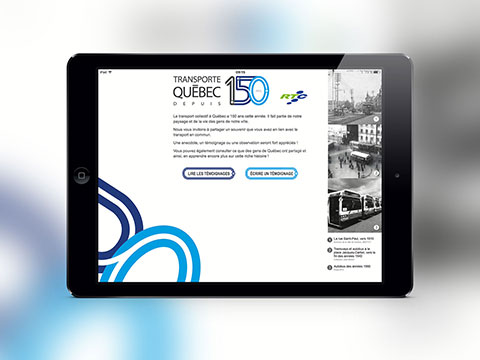 Transporte Qu&eacute;bec depuis 150 ans