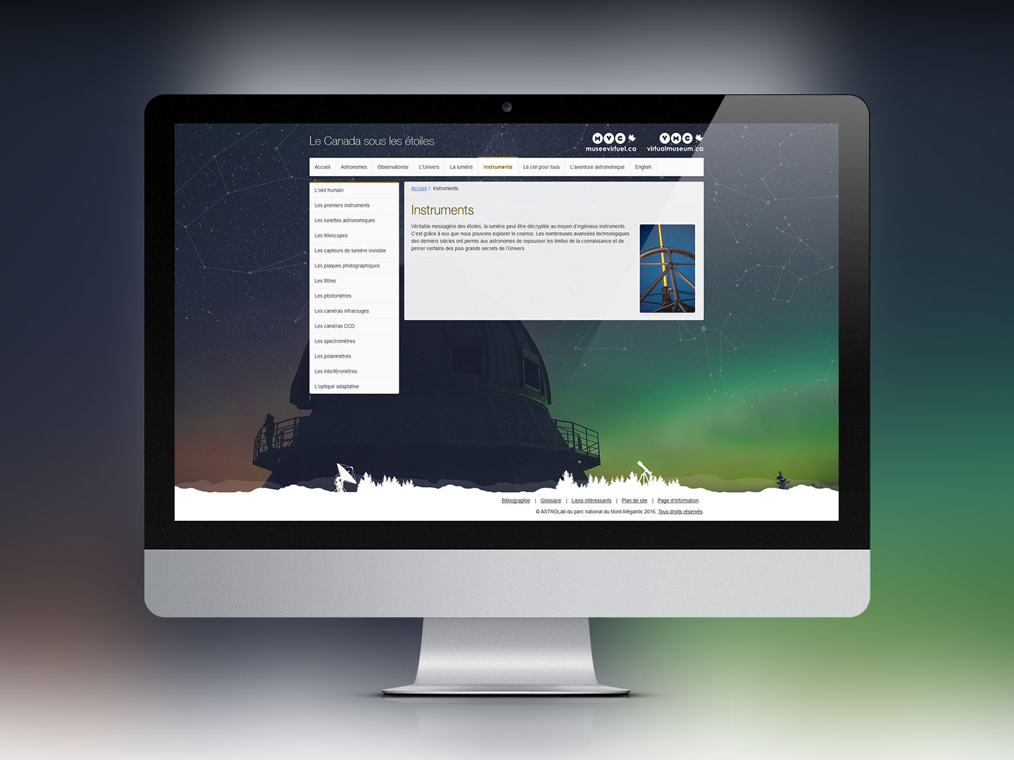 Le Canada sous les étoiles