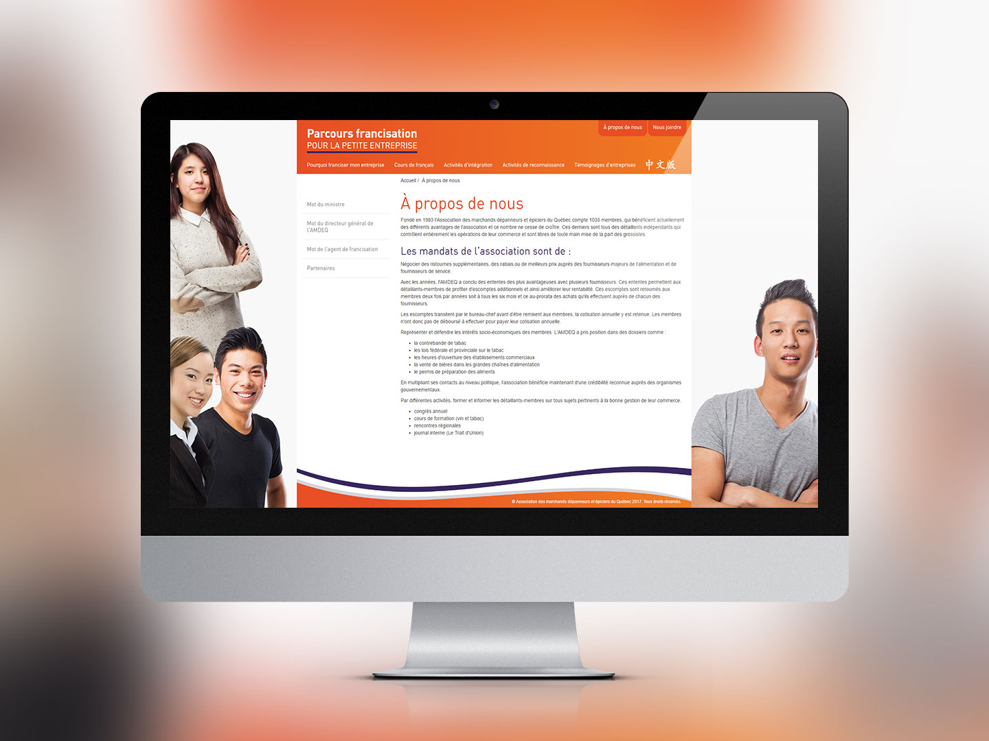 Parcours francisation