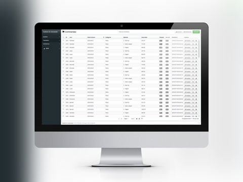 Syst&egrave;me de commandes