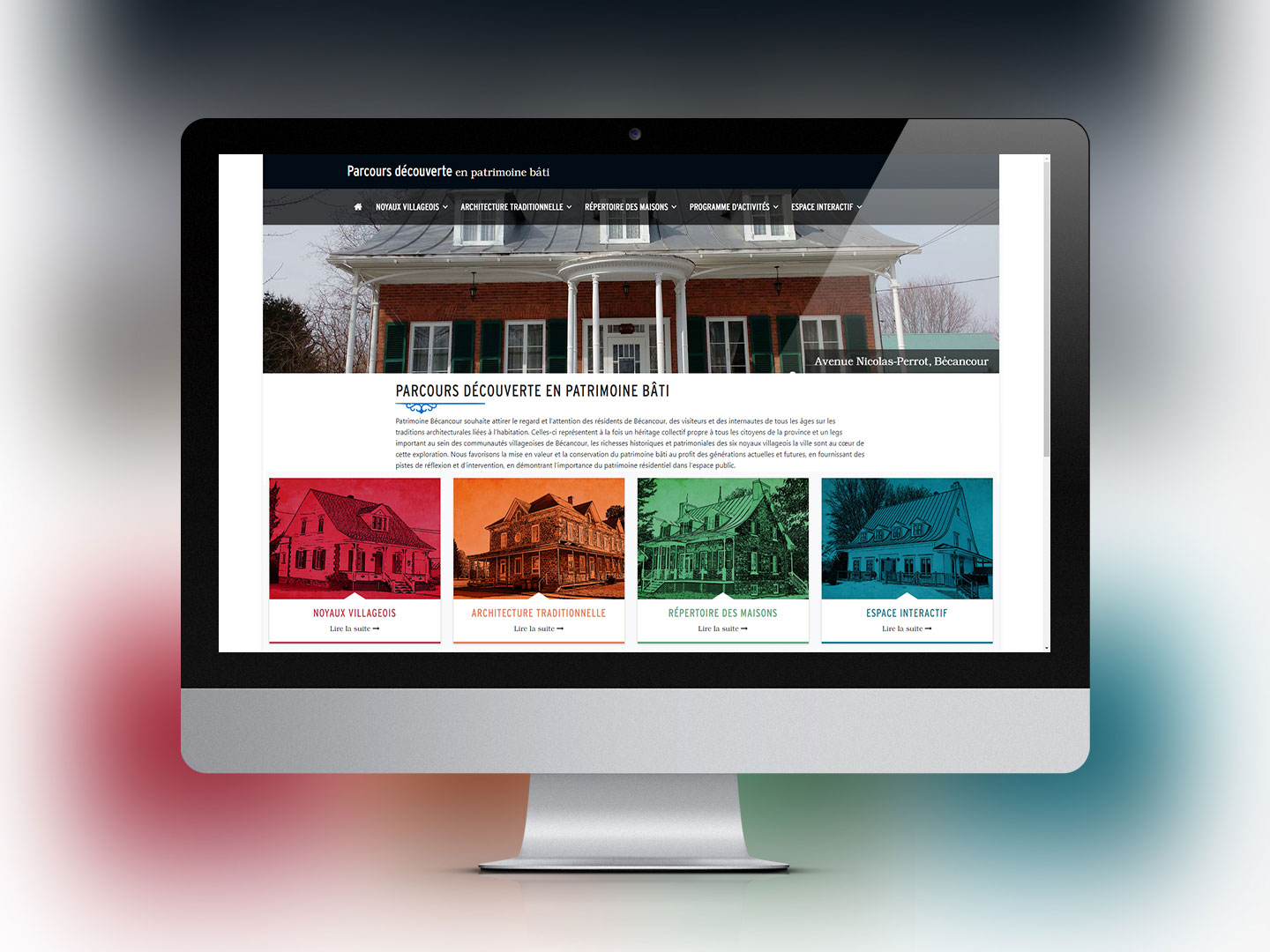 Parcours intergénérationnel en patrimoine bâti