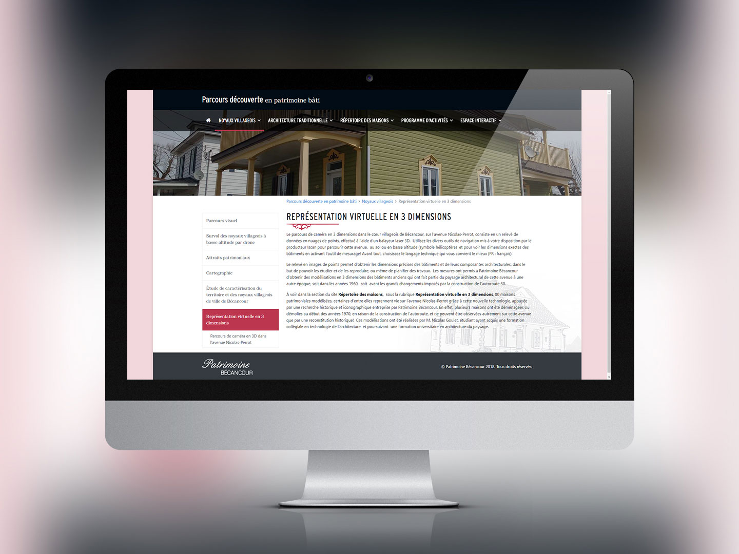 Parcours intergénérationnel en patrimoine bâti