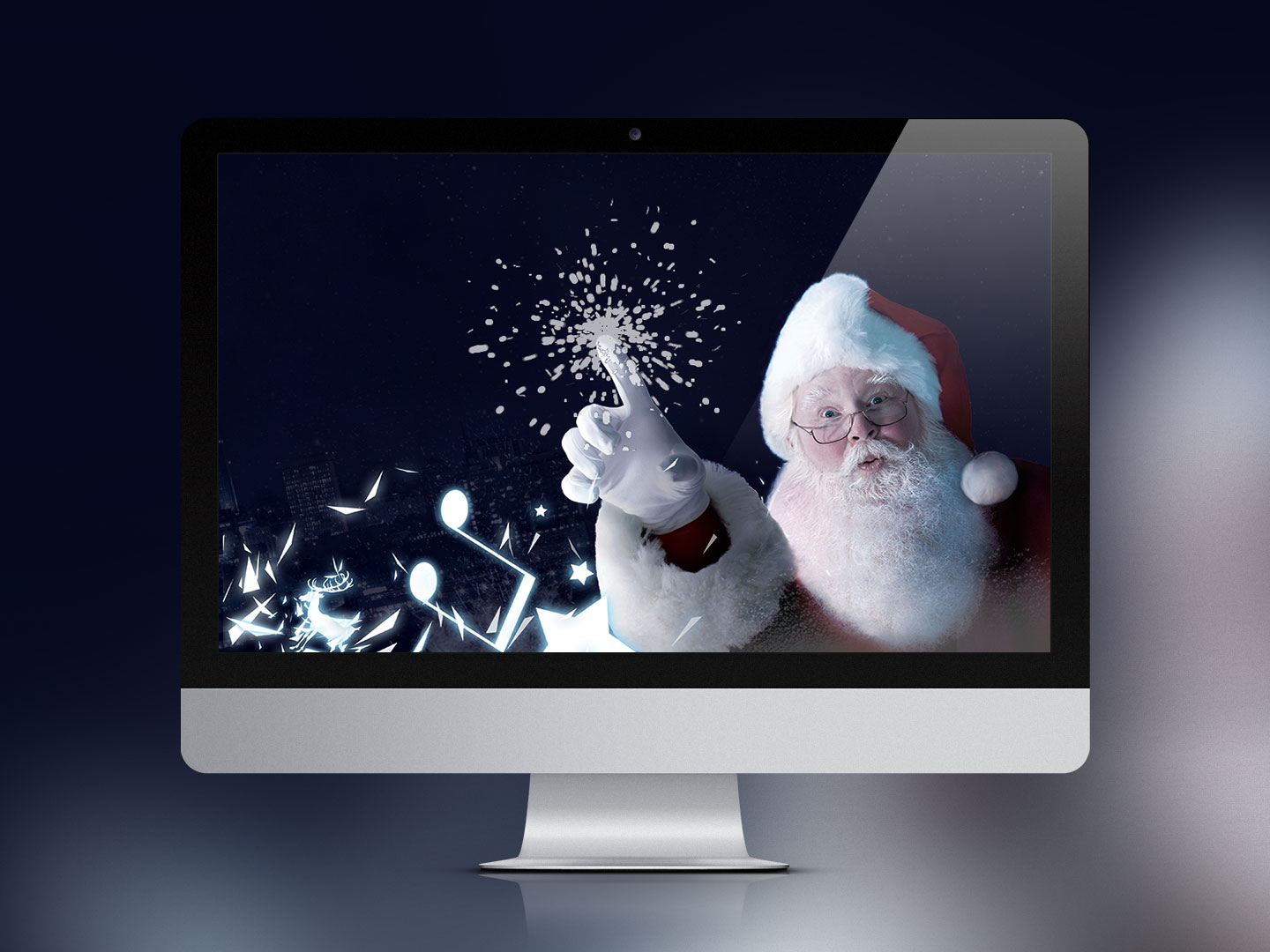 Carte de souhaits interactive