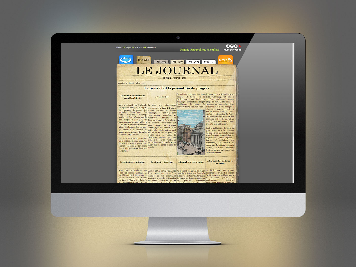 Histoire du journalisme scientifique