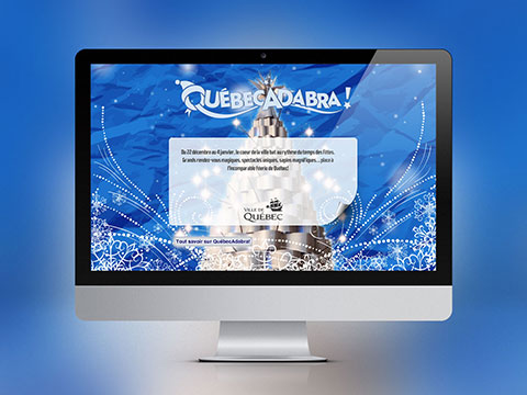 Carte de souhaits interactive