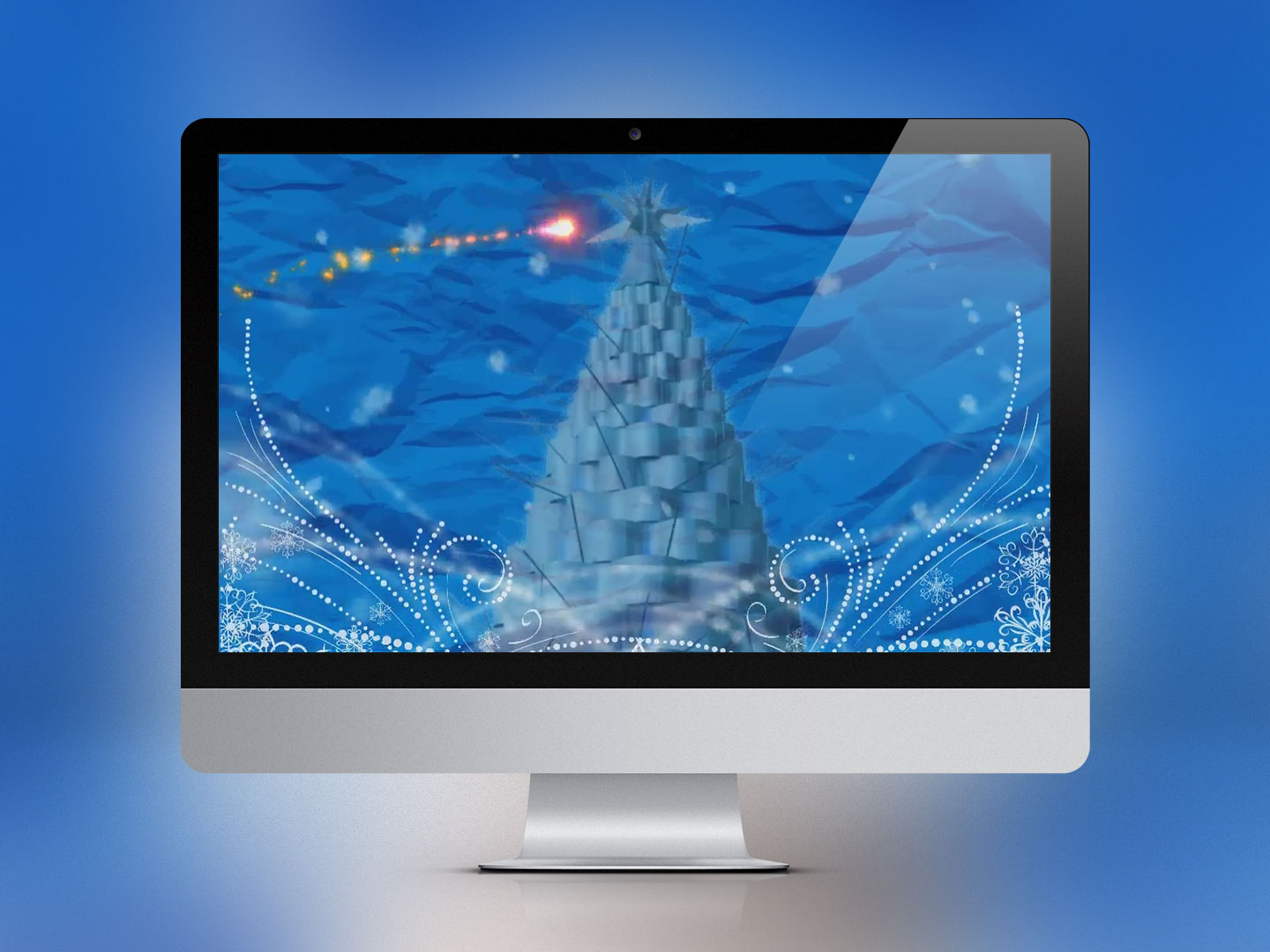 Carte de souhaits interactive