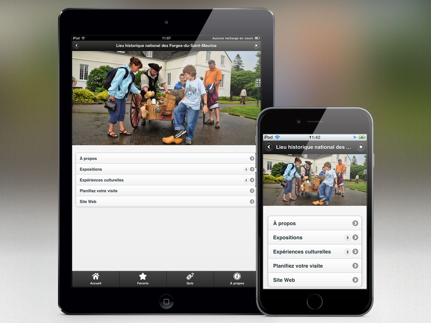 Mus&eacute;e au bout des doigts